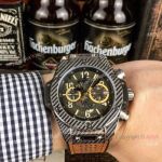 Copy Hublot Big Bang Unico King Chronograph Watches Silver Case 45mm